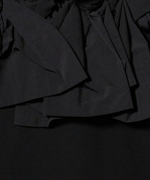 UNITED ARROWS / ユナイテッドアローズ カットソー | リボン コンビ パフスリーブ カットソー ‐ウォッシャブル‐ | 詳細12