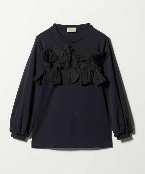 UNITED ARROWS / ユナイテッドアローズ カットソー | リボン コンビ パフスリーブ カットソー ‐ウォッシャブル‐ | 詳細18