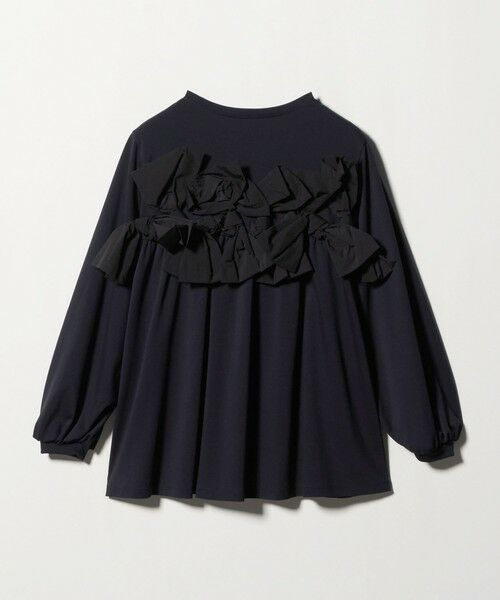 UNITED ARROWS / ユナイテッドアローズ カットソー | リボン コンビ パフスリーブ カットソー ‐ウォッシャブル‐ | 詳細19