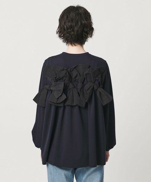 UNITED ARROWS / ユナイテッドアローズ カットソー | リボン コンビ パフスリーブ カットソー ‐ウォッシャブル‐ | 詳細17