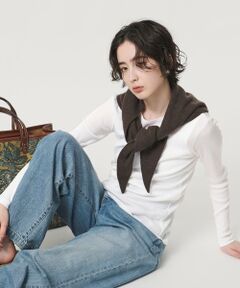 UNITED ARROWS / ユナイテッドアローズ カットソー | コットン テレコ クルーネック カットソー