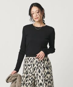 UNITED ARROWS / ユナイテッドアローズ カットソー | コットン テレコ クルーネック カットソー