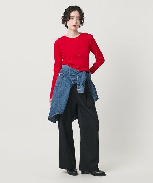 UNITED ARROWS / ユナイテッドアローズ カットソー | コットン テレコ クルーネック カットソー | 詳細19