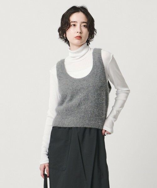 UNITED ARROWS / ユナイテッドアローズ カットソー | コットン テレコ タートル カットソー | 詳細1