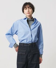 UNITED ARROWS / ユナイテッドアローズ カットソー | ラメ テンジク タートルネック カットソー ‐ウォッシャブル‐