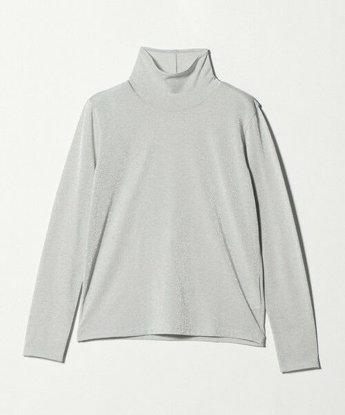 UNITED ARROWS / ユナイテッドアローズ カットソー | ラメ テンジク タートルネック カットソー ‐ウォッシャブル‐ | 詳細4