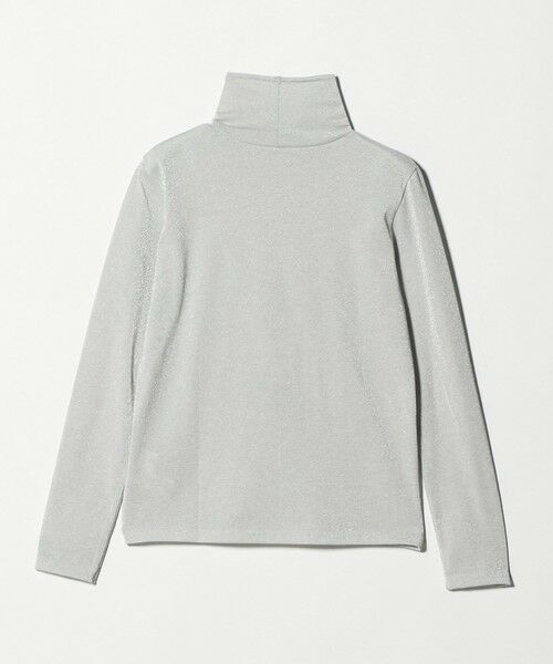 UNITED ARROWS / ユナイテッドアローズ カットソー | ラメ テンジク タートルネック カットソー ‐ウォッシャブル‐ | 詳細5