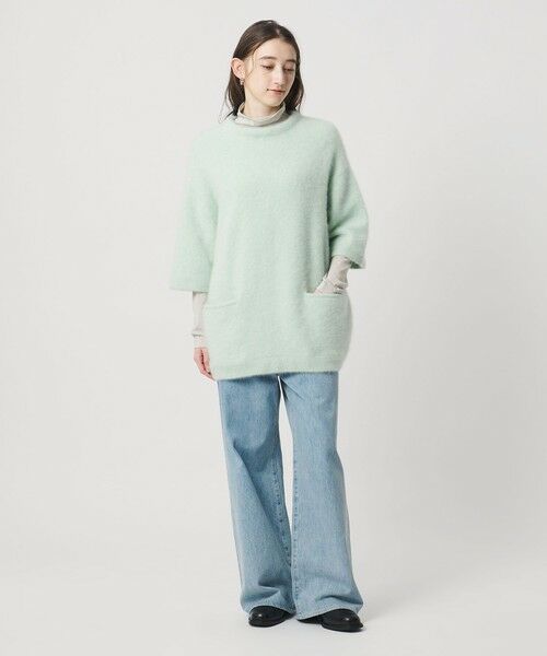 UNITED ARROWS / ユナイテッドアローズ カットソー | ラメ テンジク タートルネック カットソー ‐ウォッシャブル‐ | 詳細2