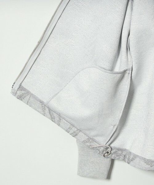 UNITED ARROWS / ユナイテッドアローズ パーカー | リーヴス ジャガード スウェット ラメ パーカー | 詳細17