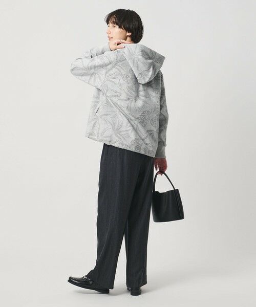 UNITED ARROWS / ユナイテッドアローズ パーカー | リーヴス ジャガード スウェット ラメ パーカー | 詳細5