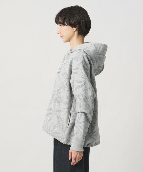 UNITED ARROWS / ユナイテッドアローズ パーカー | リーヴス ジャガード スウェット ラメ パーカー | 詳細7