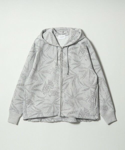 UNITED ARROWS/ユナイテッドアローズ リーヴス ジャガード スウェット ラメ パーカー LT. GRAY FREE UNITED ARROWS/ユナイテッドアローズ リーヴス ジャガード スウェット ラメ パーカー LT. GRAY FREE