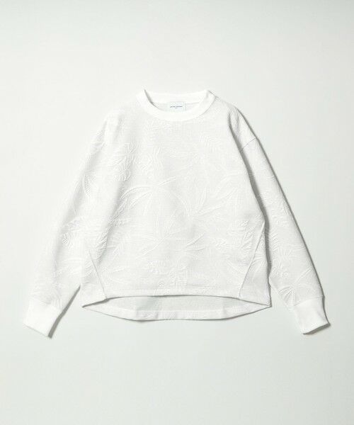 UNITED ARROWS / ユナイテッドアローズ スウェット | リーヴス ジャガード ラメ スウェット | 詳細3