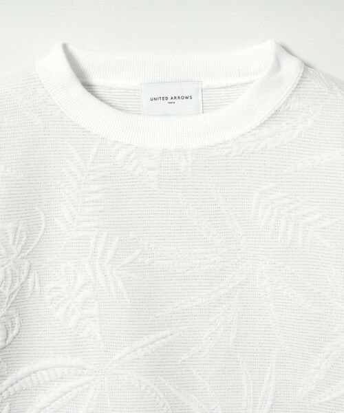 UNITED ARROWS / ユナイテッドアローズ スウェット | リーヴス ジャガード ラメ スウェット | 詳細5