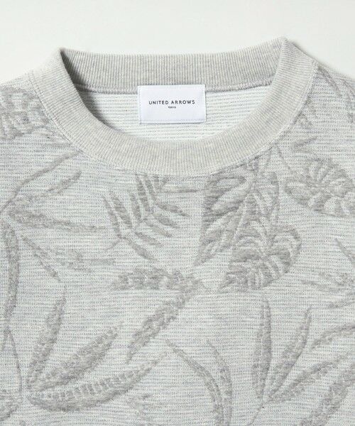 UNITED ARROWS / ユナイテッドアローズ スウェット | リーヴス ジャガード ラメ スウェット | 詳細16