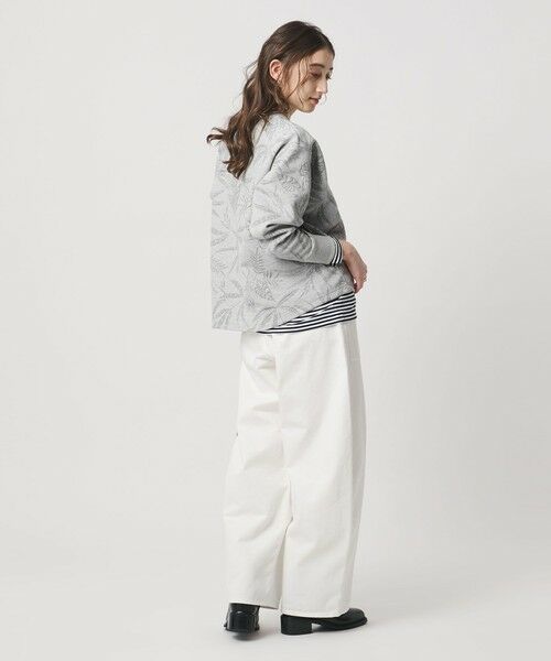 UNITED ARROWS / ユナイテッドアローズ スウェット | リーヴス ジャガード ラメ スウェット | 詳細10