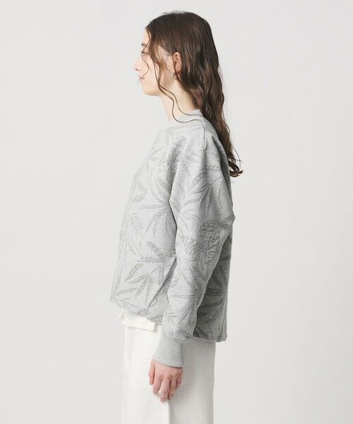 UNITED ARROWS / ユナイテッドアローズ スウェット | リーヴス ジャガード ラメ スウェット | 詳細12