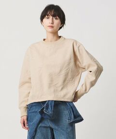 UNITED ARROWS / ユナイテッドアローズ スウェット | リーヴズ ジャガード スウェット
