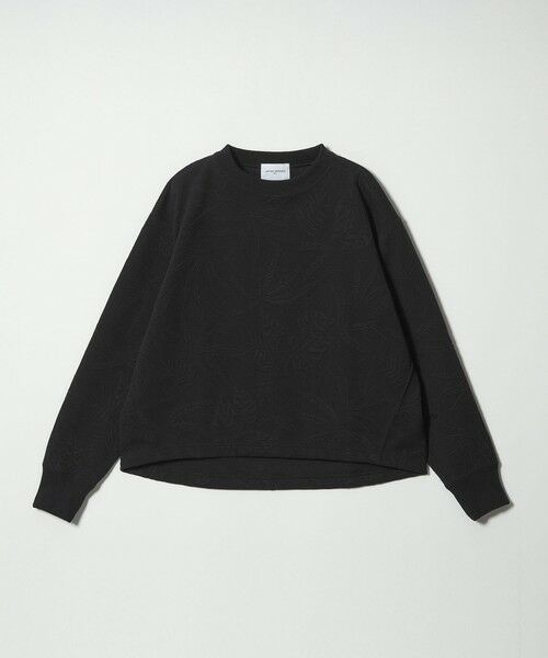 UNITED ARROWS / ユナイテッドアローズ スウェット | リーヴズ ジャガード スウェット | 詳細5