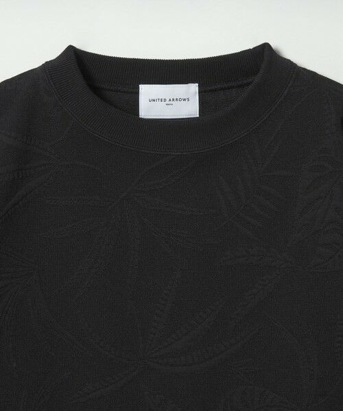 UNITED ARROWS / ユナイテッドアローズ スウェット | リーヴズ ジャガード スウェット | 詳細7