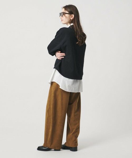 UNITED ARROWS / ユナイテッドアローズ スウェット | リーヴズ ジャガード スウェット | 詳細4