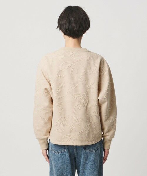 UNITED ARROWS / ユナイテッドアローズ スウェット | リーヴズ ジャガード スウェット | 詳細15