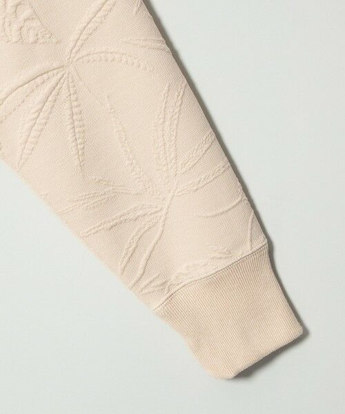 UNITED ARROWS / ユナイテッドアローズ スウェット | リーヴズ ジャガード スウェット | 詳細18