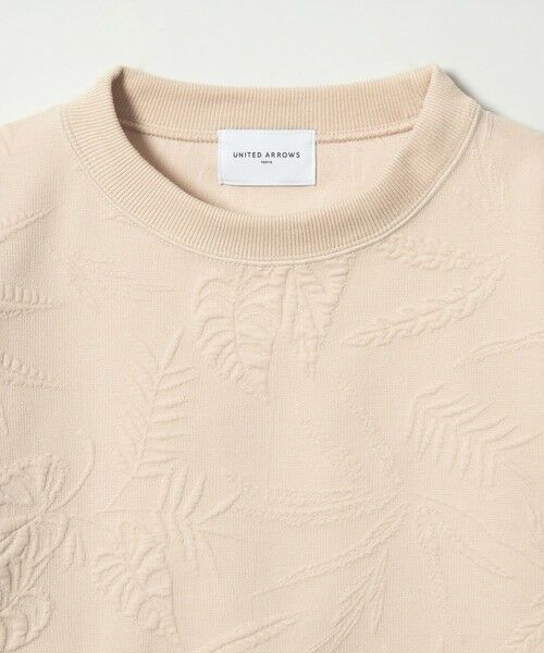 UNITED ARROWS / ユナイテッドアローズ スウェット | リーヴズ ジャガード スウェット | 詳細19