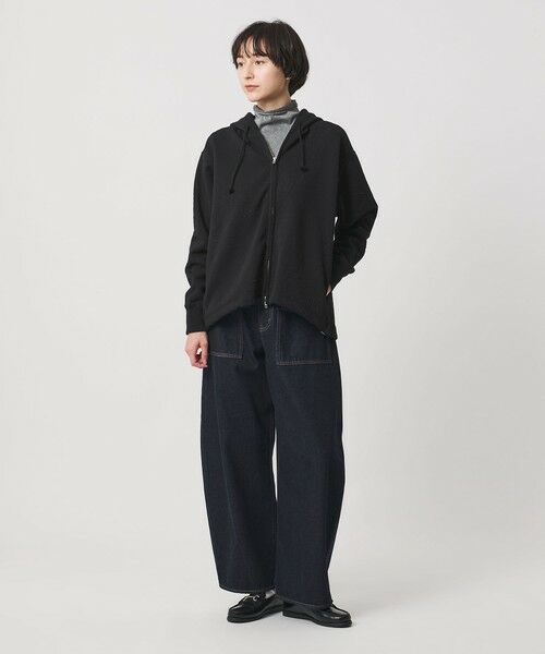 UNITED ARROWS / ユナイテッドアローズ パーカー | リーヴズ ジャガード スウェット パーカー | 詳細1