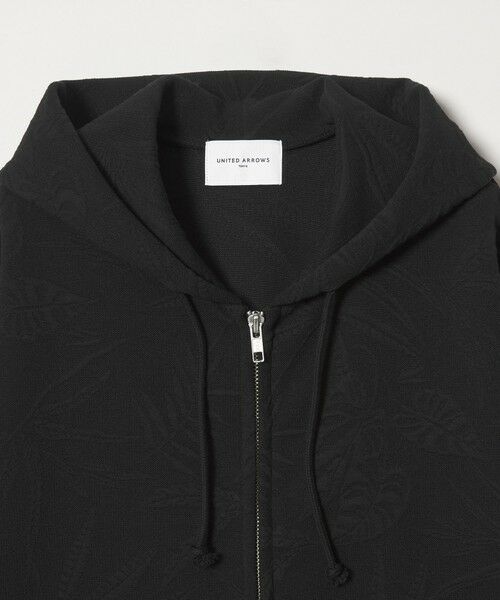 UNITED ARROWS / ユナイテッドアローズ パーカー | リーヴズ ジャガード スウェット パーカー | 詳細9