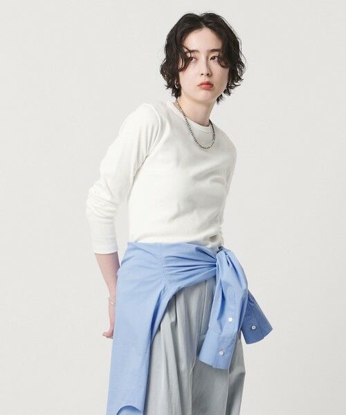 UNITED ARROWS / ユナイテッドアローズ カットソー | コットン フライス ロング カットソー | 詳細1