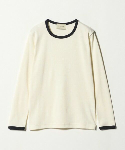 UNITED ARROWS / ユナイテッドアローズ カットソー | リブ バイカラー パイピング カットソー | 詳細3