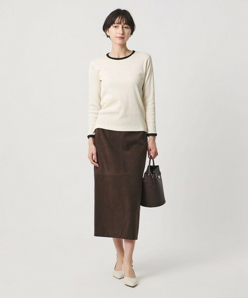 UNITED ARROWS / ユナイテッドアローズ カットソー | リブ バイカラー パイピング カットソー | 詳細2