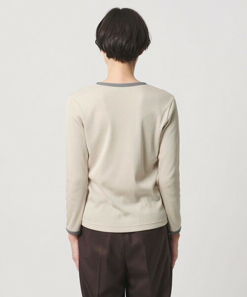 UNITED ARROWS / ユナイテッドアローズ カットソー | リブ バイカラー パイピング カットソー | 詳細19