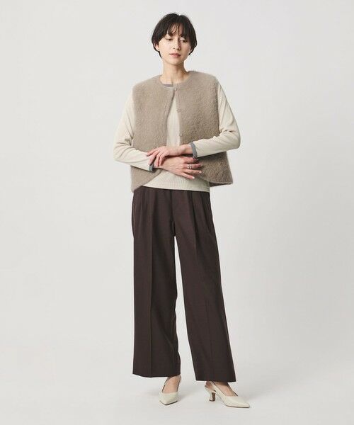 UNITED ARROWS / ユナイテッドアローズ カットソー | リブ バイカラー パイピング カットソー | 詳細16