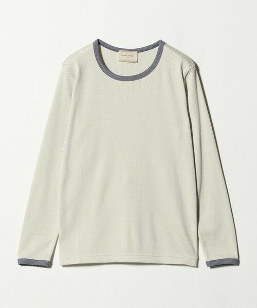 UNITED ARROWS / ユナイテッドアローズ カットソー | リブ バイカラー パイピング カットソー | 詳細20