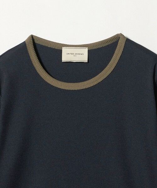 UNITED ARROWS / ユナイテッドアローズ カットソー | リブ バイカラー パイピング カットソー | 詳細28
