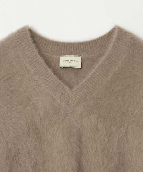 UNITED ARROWS / ユナイテッドアローズ ニット・セーター | フォックスカシミヤ Vネック ニット | 詳細14