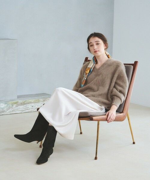 UNITED ARROWS / ユナイテッドアローズ ニット・セーター | フォックスカシミヤ Vネック ニット | 詳細11