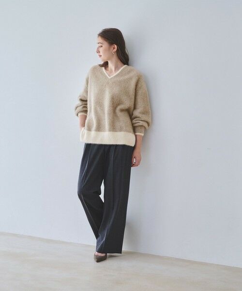 UNITED ARROWS / ユナイテッドアローズ ニット・セーター | フォックスカシミヤ Vネック ニット | 詳細18