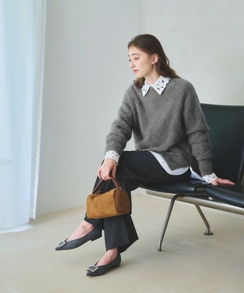 UNITED ARROWS / ユナイテッドアローズ ニット・セーター | フォックスカシミヤ クルーネック ニット | 詳細2