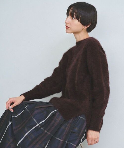 UNITED ARROWS / ユナイテッドアローズ ニット・セーター | フォックスカシミヤ クルーネック ニット | 詳細9