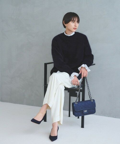 UNITED ARROWS / ユナイテッドアローズ ニット・セーター | フォックスカシミヤ クルーネック ニット | 詳細20