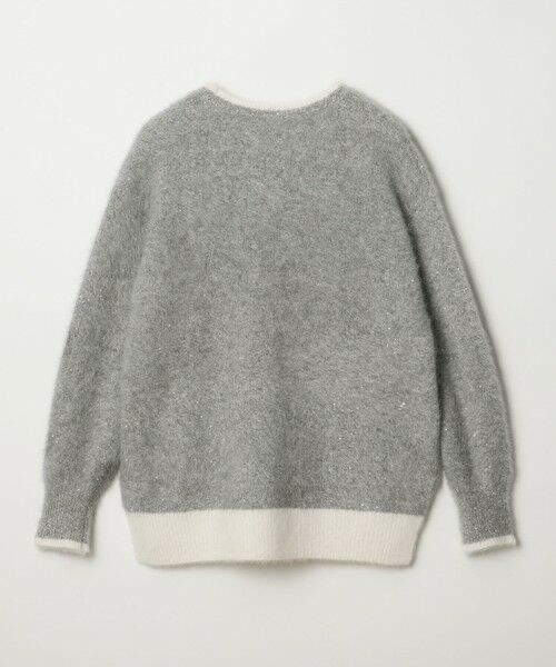 UNITED ARROWS / ユナイテッドアローズ ニット・セーター | フォックスカシミヤ スパンコール クルーネックニット | 詳細6