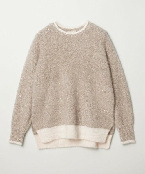 UNITED ARROWS / ユナイテッドアローズ ニット・セーター | フォックスカシミヤ スパンコール クルーネックニット | 詳細16