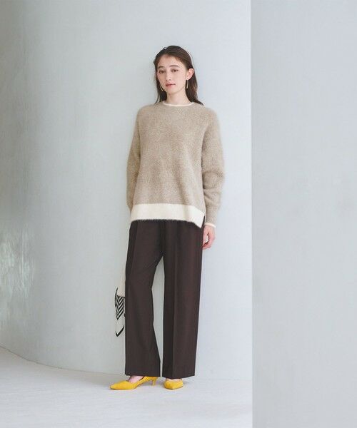 UNITED ARROWS / ユナイテッドアローズ ニット・セーター | フォックスカシミヤ スパンコール クルーネックニット | 詳細14