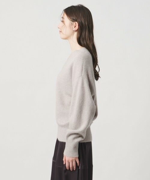 UNITED ARROWS / ユナイテッドアローズ ニット・セーター | フォックス ウール ラメ Vネック ニット | 詳細12