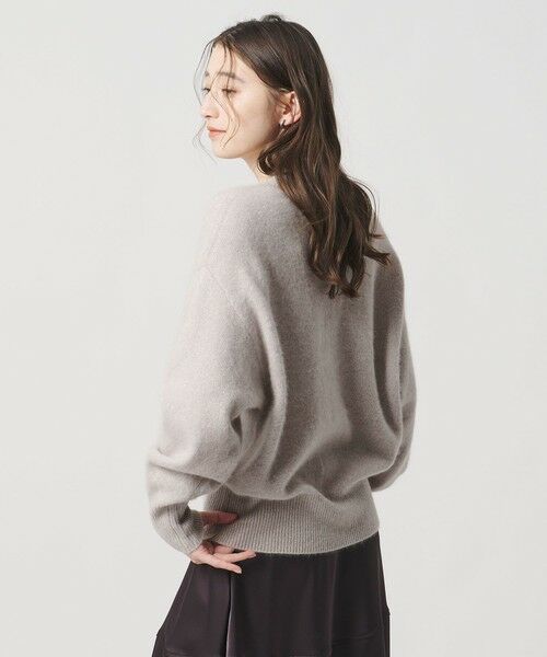 UNITED ARROWS / ユナイテッドアローズ ニット・セーター | フォックス ウール ラメ Vネック ニット | 詳細9