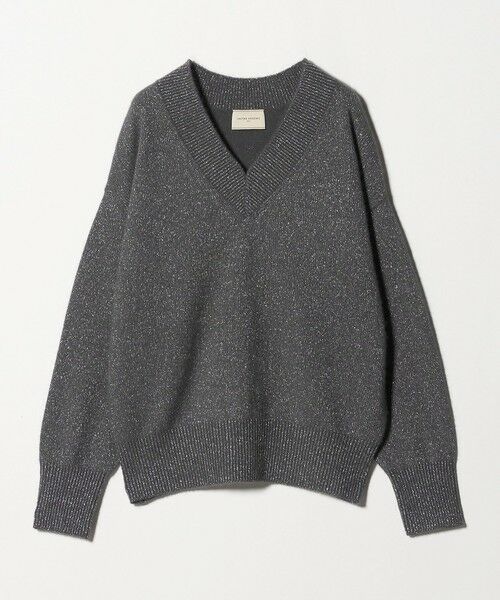 UNITED ARROWS / ユナイテッドアローズ ニット・セーター | フォックス ウール ラメ Vネック ニット | 詳細20