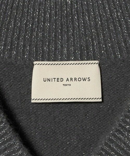 UNITED ARROWS / ユナイテッドアローズ ニット・セーター | フォックス ウール ラメ Vネック ニット | 詳細26